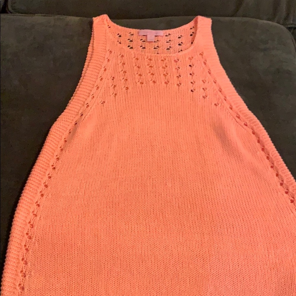 Orange Lilly Pulitzer knit sweater top size M